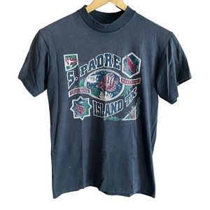 Vintage South Padre Island, TX Single Stitch T-Shirt Size M 1990’s